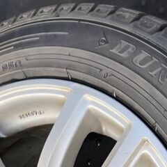 ダンロップ　DUNLOP　スタッドレス　225　50　18　4本　バリ山　BMW　X１　の画像