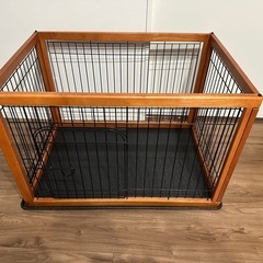 リッチェル　木製ペットサークルの画像