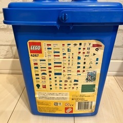 LEGO レゴ 青いバケツの画像