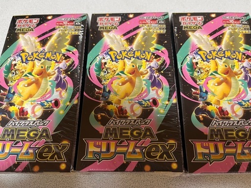 ポケモン　メガドリーム3箱