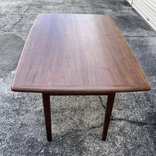 unico ノルド NORD ダイニングテーブル 北欧 ウォールナット材 (kt