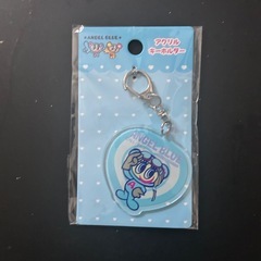 新品未使用‼️ エンジェルブルー　髪留め　クリップ　キーホルダーの画像