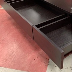 お譲り予定者様決定　ニトリ　強化ガラス　センターテーブル　収納付きの画像