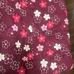 こたつ布団長方形 (なおにゃん) 布施のテーブル《こたつ》の中古