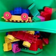 貴重 レゴデュプロ LEGOduplo 1歳半から2326と10531 中古子供の画像
