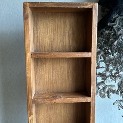 お話し中です　古道具　飾り木箱の画像