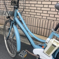 ヤマハパスアミ6.2ah電動アシスト自転車の画像