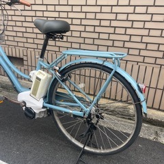 ヤマハパスアミ6.2ah電動アシスト自転車の画像