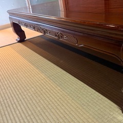 昭和レトロ 座卓 (ぴー※プロフ必読) 橿原神宮西口のテーブル《座卓