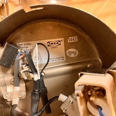 IKEA 3連スポット シーリングライト 電球付きの画像