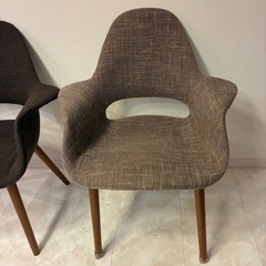 ✨定価4万円・良品✨ファブリックチェア２脚✨の画像