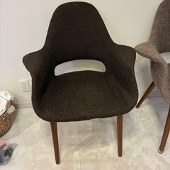 ✨定価4万円・良品✨ファブリックチェア２脚✨の画像