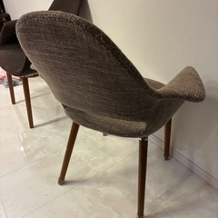 ✨定価4万円・良品✨ファブリックチェア２脚✨の画像