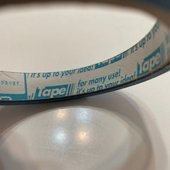 柄入りセロテープ　ラッピング等にも。使いかけの画像