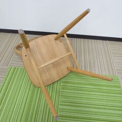（豊中市・伊丹市 市民限定）木製チェア　豊中市伊丹市クリーンランド・リユース品）管理番号251207の画像
