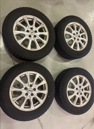 ダンロップ 2020年製 195/65R15 WINTER MAXX スタッドレスタイヤ 4本セ