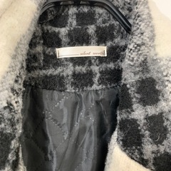 膝丈コート　キルティングコート　　の画像