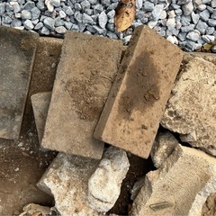 【お取引確定致しました】コンクリートブロック　庭石 の画像