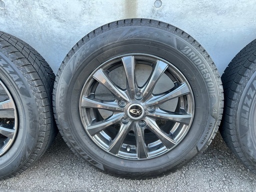 Bridgestone ブリザック VRX3 スタッドレスタイヤ＆アルミホイールセット 製造年：2021年
