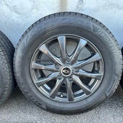 Bridgestone ブリザック VRX3 スタッドレスタイヤ＆アルミホイールセット 製造年：2021年の画像