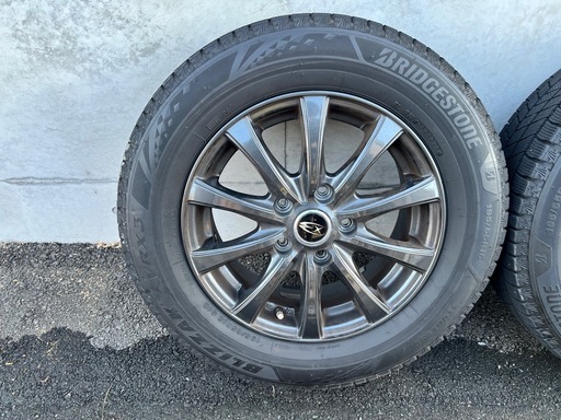 Bridgestone ブリザック VRX3 スタッドレスタイヤ＆アルミホイールセット 製造年：2021年