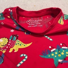 キッズ122cmクリスマス長袖の画像