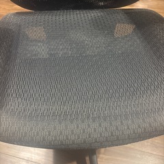 ニトリ　ワークチェア　オットマン付きの画像