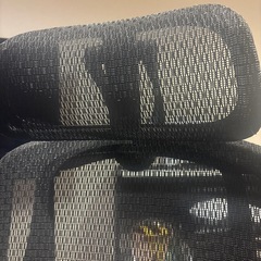 ニトリ　ワークチェア　オットマン付きの画像