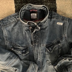 デニムつなぎ　　2Lの画像