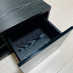120cmテレビ台[黒]の画像