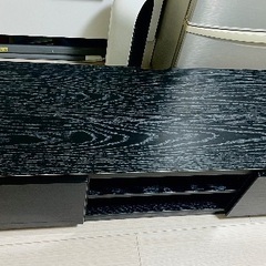 120cmテレビ台[黒]の画像