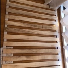 シングル丸めてしまえるすのこベッドの画像