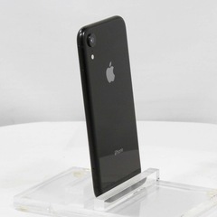 〔中古品〕 iPhone XR 256GB ブラック MT0V2J/A SIMフリー ［6.1インチ液晶／Apple A12／バッテリー最大容量89％］の画像