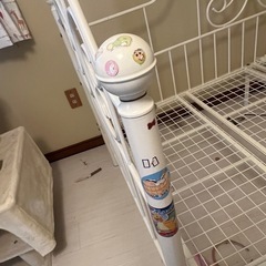 【無料】子ども用  プリンセスベッド（白）の画像