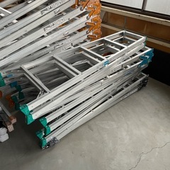 アルミ脚立　高さ1.4m 100kgまでの画像