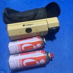 折りたたみガスコンロ　キャンプ　中古品の画像