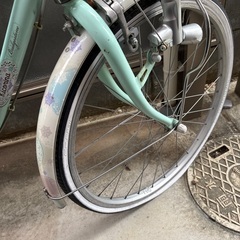 ブリヂストン子供用自転車リコリーナミントグリーン22インチ (さゆ