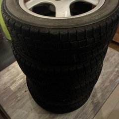 スタッドレス　ヨコハマGVARDEX K2F720 185/55R14 アルミ4穴の画像