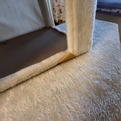 【無料】キャットタワー（白）の画像