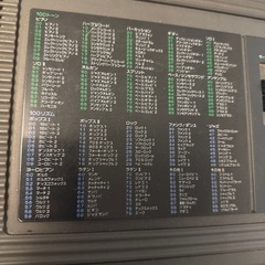 カシオキーボード61鍵盤の画像