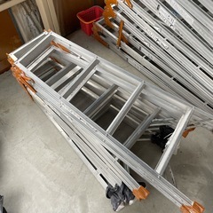 アルミ脚立　高さ1.1m 100kgまでの画像