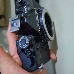 良品 OLYMPUS om1 黒2★露出メーター動く シャッター全速快調 プリズム腐食なしの画像