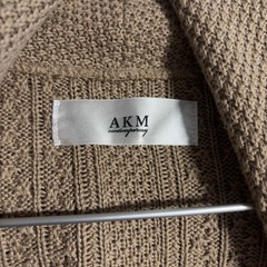 【AKM contemporary】ベージュカーディガン S【メンズ】の画像