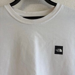 大人気★THE NORTH FACE ホワイト長袖Tシャツ ロンT M 白の画像