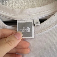 大人気★THE NORTH FACE ホワイト長袖Tシャツ ロンT M 白の画像