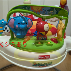 ジャンパルー フィッシャープライス レインフォレスト（ジャンプをすると音楽が流れてライトアップ）の画像