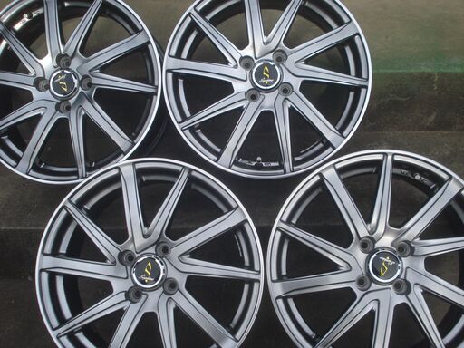 16インチ　コンパクト車用アルミホイール中古　4本セット