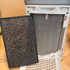 【状態良好／箱無し】シャープ 空気清浄機 プラズマクラスター7000 FU-N50-W（23畳まで対応）の画像