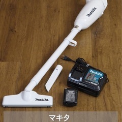 おまけ付き🌟コードレス掃除機　バッテリー充電器全てセット！スティッククリーナーマキタほぼ未使用美品✨の画像