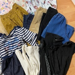 女の子秋冬服18点まとめ売り 110〜130の画像